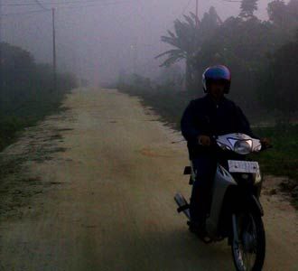 Asap Pekat Kepung Riau