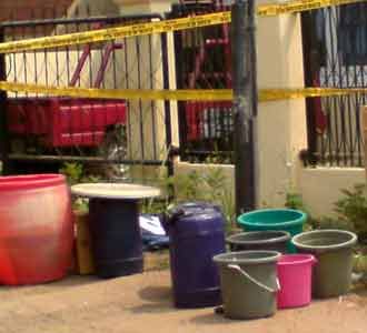 Bahan Bom di Jatiasih Diamankan