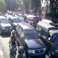 Lomba Gerak Jalan Padatkan Walikota Mustajab