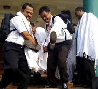 Latihan Gladi Posko Petugas PPIH