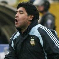 Maradona Malas Main di Moskow
