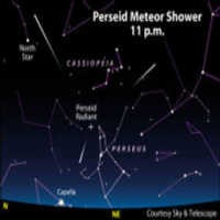 Meteor Perseid Berhamburan di Langit Utara Pagi Ini