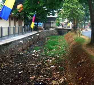 Musim Kemarau, Sungai Jagakarsa Kering