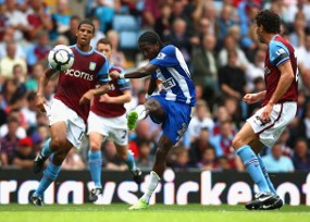 Wigan Permalukan Villa 2-0