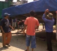 Jelang Puasa, Warga Pekanbaru Bongkar Warung Remang-remang 
