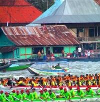 Pertamina Raih Juara Pertama Lomba Bidar di Sungai Musi