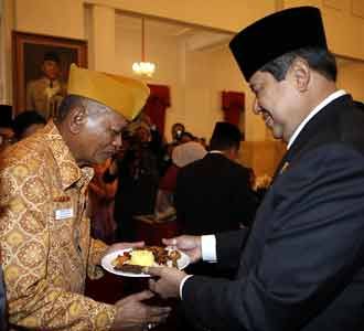 SBY Ramah Tamah dengan Veteran