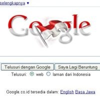 Google pun Ikut Kibarkan Merah Putih