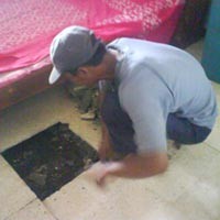 Rumah Warga Porong Kembali Ambles