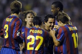 Leg Pertama Milik Barcelona