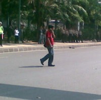 Festival Budaya di Depan Istana Sepi Penonton