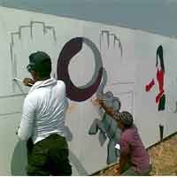 3 Seniman Raih Kemenangan di Kompetisi Mural 