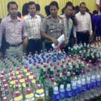 Polisi Sita 1.000 Botol Miras