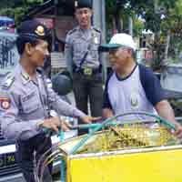 Puasa, Personel Samapta Ponorogo Gelar Patroli 