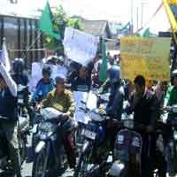 Pemuda Islam Malang Tuntut Tempat Maksiat Ditutup