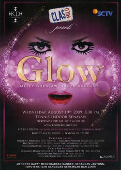 GLOW, Melly Live in Concert 2009