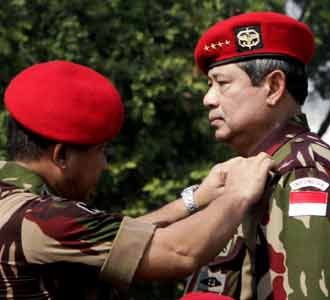 SBY di Sarang Kopassus