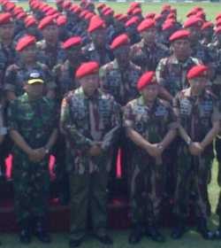 SBY Jadi Warga Kehormatan Kopassus