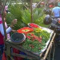 Jelang Ramadan, Penjual Bunga Meraup Untung