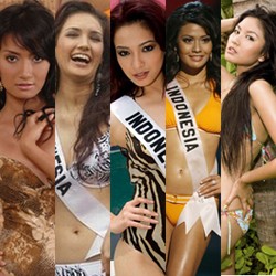 Lenggak-lenggok Puteri Indonesia di Miss Universe