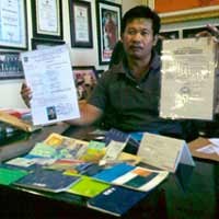 Palsukan Dokumen, Poernomo dan Antonius Diringkus