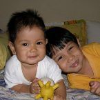 Fathan & Fawwaz, 4 Tahun & 10 Bulan; Lelaki; f