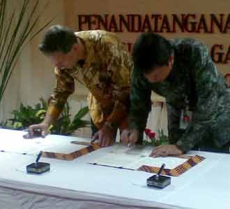 Jual Beli Gas US$ 895,37 juta