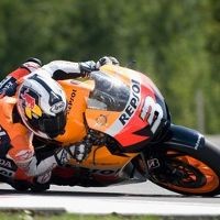 Pedrosa Tercepat di Trek Basah