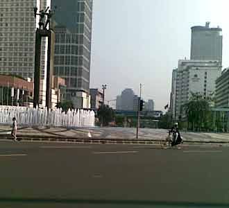 Car Free Day Sudirman-Thamrin Sepi