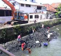 Pesisir Sungai Musi Dikeruk