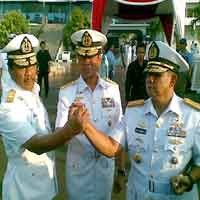 Tongkat Komando Koarmatim TNI AL Berpindah Tangan 