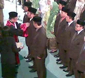 Pelantikan Anggota DPRD Jatim