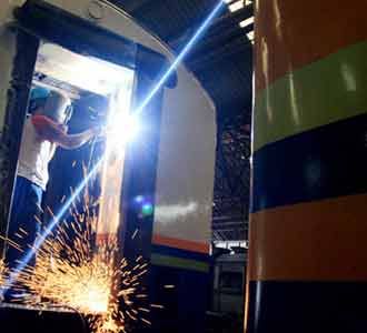 Bengkel KA Sibuk Sambut Lebaran