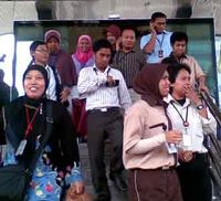 Karyawan KPK & Wisma Bakrie Panik