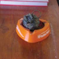 Cari Ikan Malah Temukan Granat Aktif 