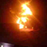 Gardu Listrik Depan Kantor Imigrasi Jaksel Terbakar