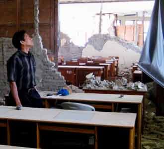 Gedung Hancur, SMA 23 Diliburkan