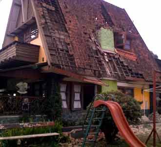 Gempa Rusak Bangunan Cagar Budaya