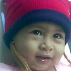 Raisya Nurul Izza Putri Hidayat, 15 Bulan; Perempuan