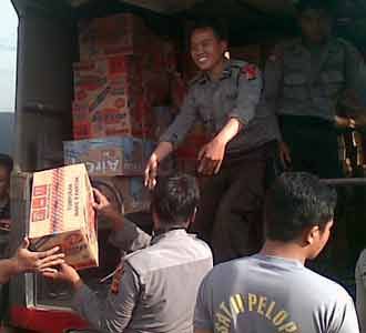 Bantuan untuk Gempa Pangalengan