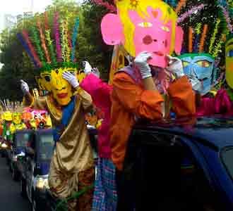 Delman & Ondel-ondel Ramaikan Ibukota