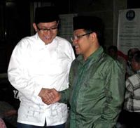 Ali Masykur Berdamai dengan Cak Imin