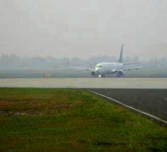 Kabut Asap Selimuti Palembang