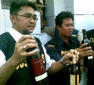 Bea Cukai Cegah Penyelundupan Miras