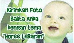 Horee Lebaran di Foto Balita Anda