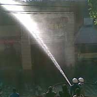 Pasca Kebakaran, Dapur Desa Tutup Sementara 