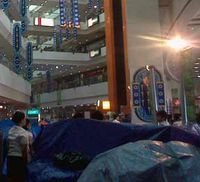 Plaza Atrium Lantai IV Terbakar