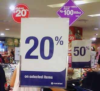 Perang Diskon Jelang Lebaran