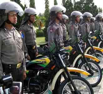 Pasukan Pengamanan Lebaran di Riau