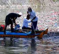 Sampah Sungai Tukad Badung Dibersihkan